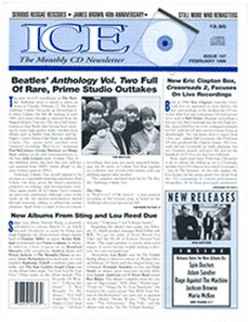 ICE monthly CD newsletter